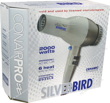 CONAIRPRO Silver Bird Hair Dryer, Sareya Beauty Supply Store in Calgary Alberta Canada